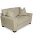 Фото #1 товара CLOSEOUT! Jordani 61" Fabric Love Seat, Created for Macy's