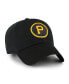 ფოტო #2 პროდუქტის Men's Black Pittsburgh Pirates 2023 City Connect Clean Up Adjustable Hat