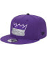 ფოტო #1 პროდუქტის Men's Purple Stockton Kings On The Court 2023/24 NBA G League Draft 9FIFTY Snapback Hat