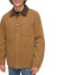 Фото #1 товара Men's Plaid-Lined Canvas Chore Jacket