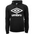 Толстовка с капюшоном детская Umbro LOGO OH Чёрный