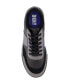 Фото #4 товара Men's Low Top Two Tone Branded Sole Lace Up Sneakers