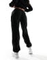 Фото #4 товара The Couture Club teddy fleece joggers in black