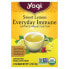 Фото #1 товара Yogi Tea, Everyday Immune, чай для поддержки иммунитета со вкусом сладкого лимона, без кофеина, 16 чайных пакетиков по 32 г (1,12 унции)