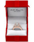 ფოტო #4 პროდუქტის Certified Diamond Princess Bridal Set (4 ct. t.w.) in 18k White, Yellow or Rose Gold