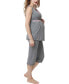 ფოტო #3 პროდუქტის Kimi & Kai Penny Maternity Nursing Pajama Set