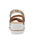 Фото #11 товара Women's Shirley Open Toe Strappy Casual Wedge Sandals