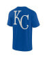 Фото #2 товара Men's and Women's Royal Kansas City Royals Super Soft Short Sleeve T-shirt