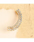 ფოტო #2 პროდუქტის Women's Silver Embellished Cluster Ear cuff Earrings