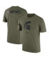 Фото #1 товара Men's Olive Michigan State Spartans Military-Inspired Pack T-shirt