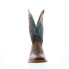 Фото #5 товара Double H Elliot Square Toe Roper 12" Mens Brown Wide Cowboy Western Boots