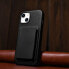 Фото #12 товара Skórzane etui iPhone 14 Plus magnetyczne z MagSafe Litchi Premium Leather Case czarny