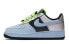 Фото #2 товара Кроссовки Nike Air Force 1 Low Baby Blue Volt Black Silver CN0176-400