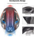 Фото #2 товара LIONCIANO Motorcycle Helmet Full Face Helmet DOT/ECE Certified Full Face Motorcycle Helmet with Double Sun Visor, Scooter Helmet Cruiser Crash Helmet