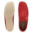 Clarks Weaver 26169441 Mens Red Suede Oxfords & Lace Ups Casual Shoes