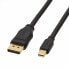 Фото #1 товара Адаптер Mini DisplayPort — DisplayPort Amazon Basics HL-007270 Чёрный 900 cm (Пересмотрено A+)