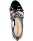 ფოტო #4 პროდუქტის Women's Bee Zip Platform Sandals