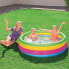 Фото #3 товара Детский надувной бассейн Shine Inline Радужный 157 х 46 см