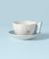 Фото #5 товара Butterfly Meadow Porcelain Cup and Saucer Set