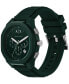 Men's Rafael Chronograph Green Silicone Watch 44mm