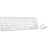 ESPERANZA EK122W - Full-size (100%) - Wireless - RF Wireless - QWERTY - White - Mouse included