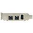 StarTech.com 3 Port 2b 1a Low Profile 1394 PCI Express FireWire Card Adapter - PCIe - IEEE 1394/Firewire - PCIe 1.1 - Green - 149905 h - Texas Instruments - XIO2213B