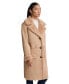 ფოტო #2 პროდუქტის Women's Mid Length Shearling Coat