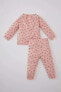Фото #5 товара Детский пижама-костюм "С цветочным узором" от defacto