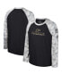 ფოტო #1 პროდუქტის Big Boys Black, Camo Purdue Boilermakers OHT Military-Inspired Appreciation Dark Star Raglan Long Sleeve T-shirt