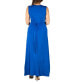 Фото #1 товара Plus Size Sleeveless Empire Waist Maxi Dress