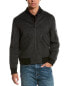 Фото #3 товара Theory Flight Wool & Cashmere-Blend Bomber Jacket Men's