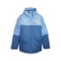 Puma Mcfc Graphic Winter Full Zip Jacket Mens Blue Casual Athletic Outerwear 772