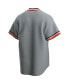 Фото #5 товара Men's Gray Detroit Tigers Road Cooperstown Collection Team Jersey