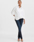 Фото #7 товара Women's Over Bump Skinny Maternity Jeans