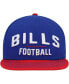 Фото #3 товара Big Boys and Girls Royal, Red Buffalo Bills Lock Up Snapback Hat