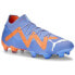 Фото #4 товара Puma Future Ultimate Firm GroundAg Soccer Cleats Womens Blue Sneakers Athletic S