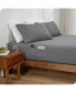 Фото #2 товара Double Brushed Dual Pocket Fitted Sheet Twin XL