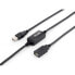 Фото #1 товара EQUIP 133310 USB-A M/F Cable 10 m