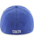 Men's Royal Distressed Indianapolis Colts Gridiron Classics Franchise Legacy Fitted Hat