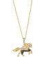 Фото #1 товара Le Vian chocolate Diamond & Nude Diamond Horse 20" Adjustable Pendant Necklace (1/2 ct. t.w.) in 14k Gold