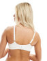 Lindex Mom 2 pack seamless with lace nursing bra in white and black