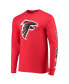 ფოტო #3 პროდუქტის Men's Red Atlanta Falcons Halftime Long Sleeve T-shirt