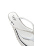 Фото #3 товара Simmi London Havanah embellished flat sandal in silver