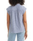 ფოტო #2 პროდუქტის Women's Jace Sleeveless Partial-Button-Front Blouse