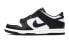 【定制球鞋】 Nike Dunk Low "Black" 甜酷萝莉 涂鸦 泼墨 女神节 哥特 低帮 板鞋 GS 粉黑 / Кроссовки Nike Dunk Low CW1590-100