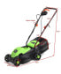 Фото #4 товара 12 Amp 14-Inch Electric Push Lawn Corded Mower With Grass Bag