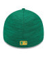 Фото #4 товара Men's Green Oakland Athletics 2024 Clubhouse 39THIRTY Flex Fit Hat