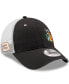 Фото #1 товара Men's Black/White Austin Dillon Bass Pro Shops 9forty Trucker Adjustable Hat