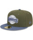 ფოტო #4 პროდუქტის Men's Olive, Blue San Francisco Giants 59FIFTY Fitted Hat