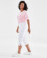 Фото #4 товара Women's Mid-Rise Comfort Waist Capri Pants, Created for Macy's